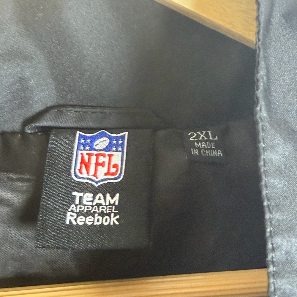 Vintage Y2K Reebok Men’s NFL Pittsburgh Steelers Full Zip Jacket Sz 2XL - Picture 5 of 9